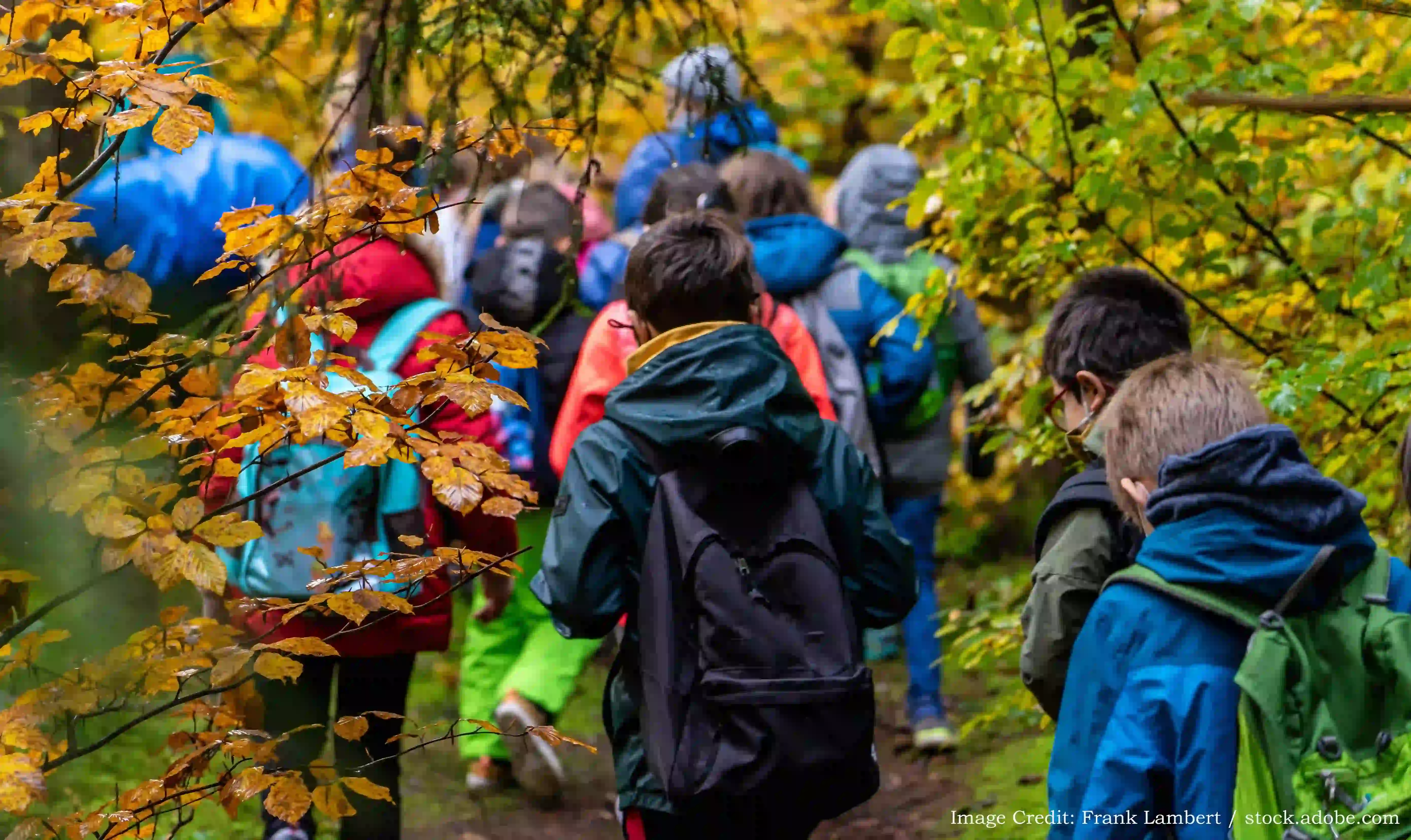 Students on a field trip